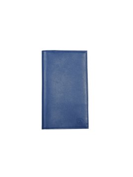 Frandi 419/03 - CUIR CLASSIQUE - BLEU L frandi-cuir lisse-étui chéquier Chéquiers