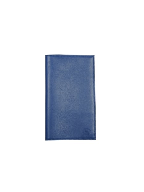 Frandi 419/03 - CUIR CLASSIQUE - BLEU L frandi-cuir lisse-étui chéquier chequier-pf
