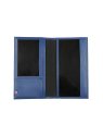 Frandi 419/03 - CUIR CLASSIQUE - BLEU L frandi-cuir lisse-étui chéquier chequier-pf
