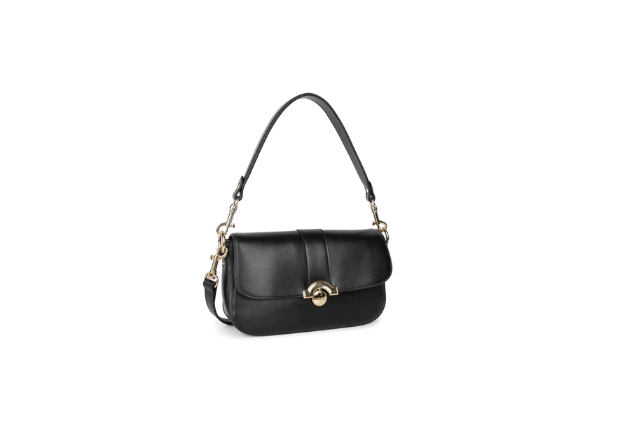 Lancaster 531-004 - CUIR DE VACHETTE - NOI lancaster-paris médaille-sac baguette Sac business