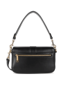 Lancaster 531-004 - CUIR DE VACHETTE - NOI lancaster-paris médaille-sac baguette sacs-a-mains