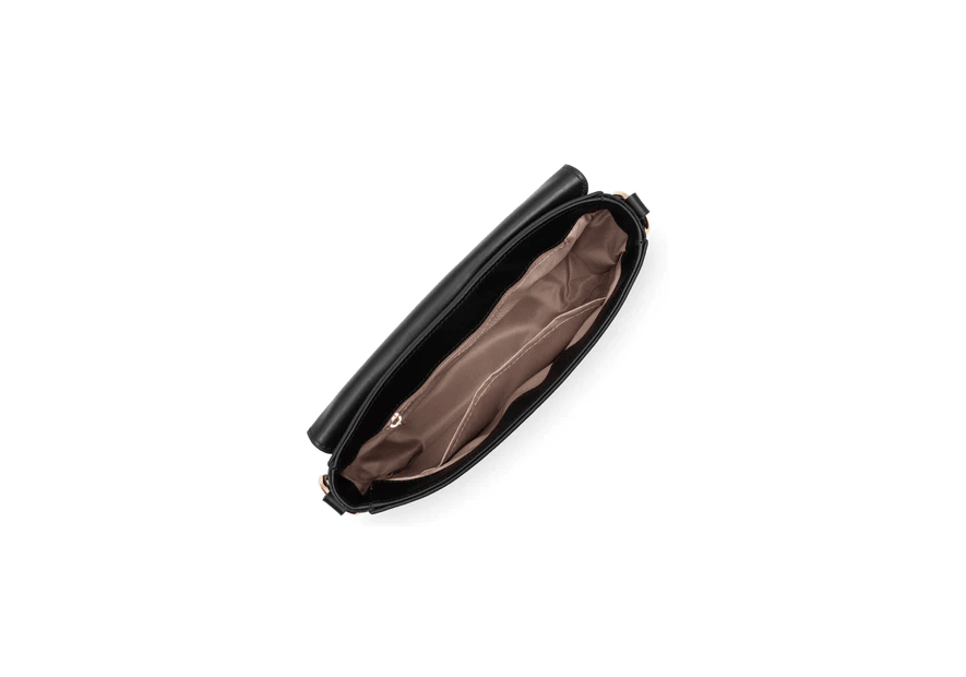 Lancaster 531-004 - CUIR DE VACHETTE - NOI lancaster-paris médaille-sac baguette Sac business