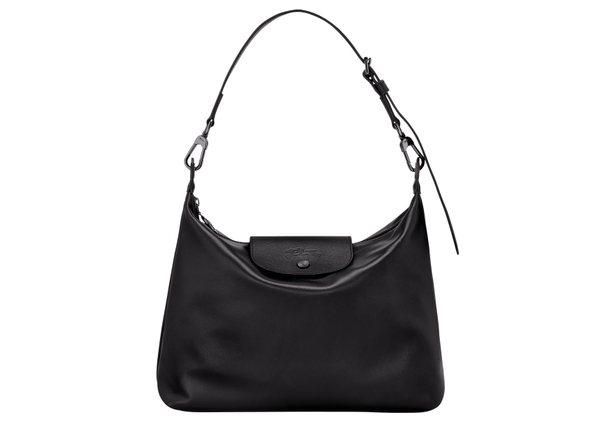 Longchamp 10189987 - CUIR D'AGNEAU - NOIR  sac besace m pliage xtra cuir longchamp Sac business