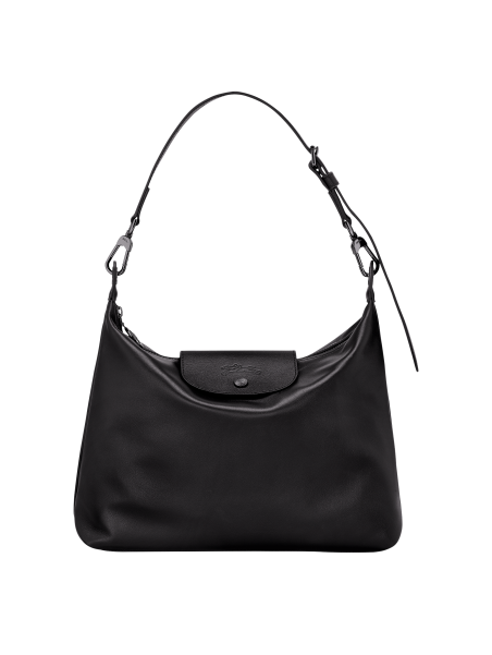 Longchamp 10189987 - CUIR D'AGNEAU - NOIR  sac besace m pliage xtra cuir longchamp Sac business
