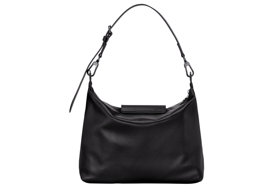 Longchamp 10189987 - CUIR D'AGNEAU - NOIR  sac besace m pliage xtra cuir longchamp Sac business