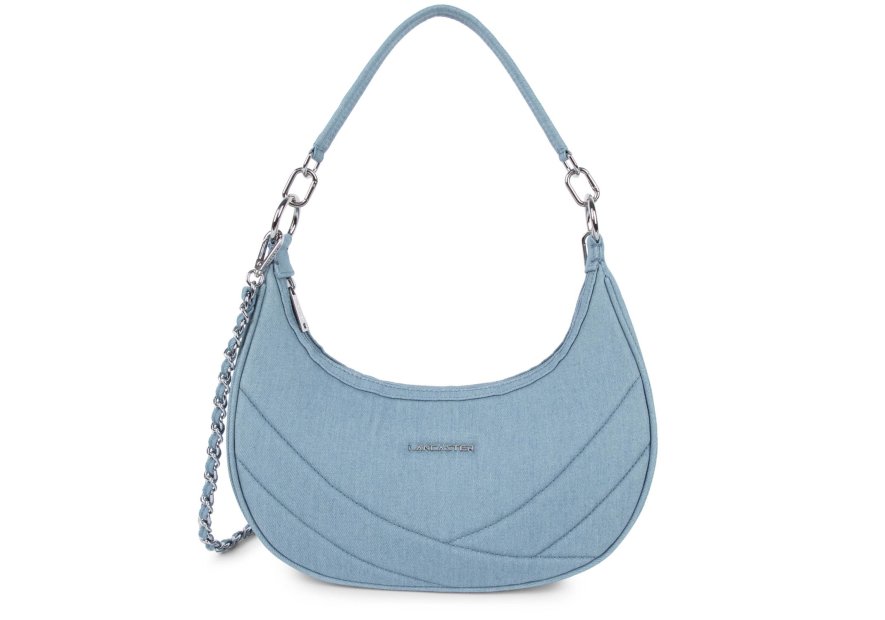 Lancaster 518-94 lancaster-jeans matelassé- demi lune porté travers Sacs à mains