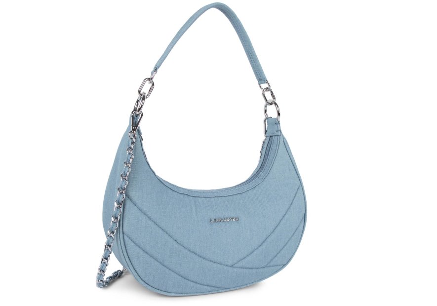 Lancaster 518-94 lancaster-jeans matelassé- demi lune porté travers Sacs à mains