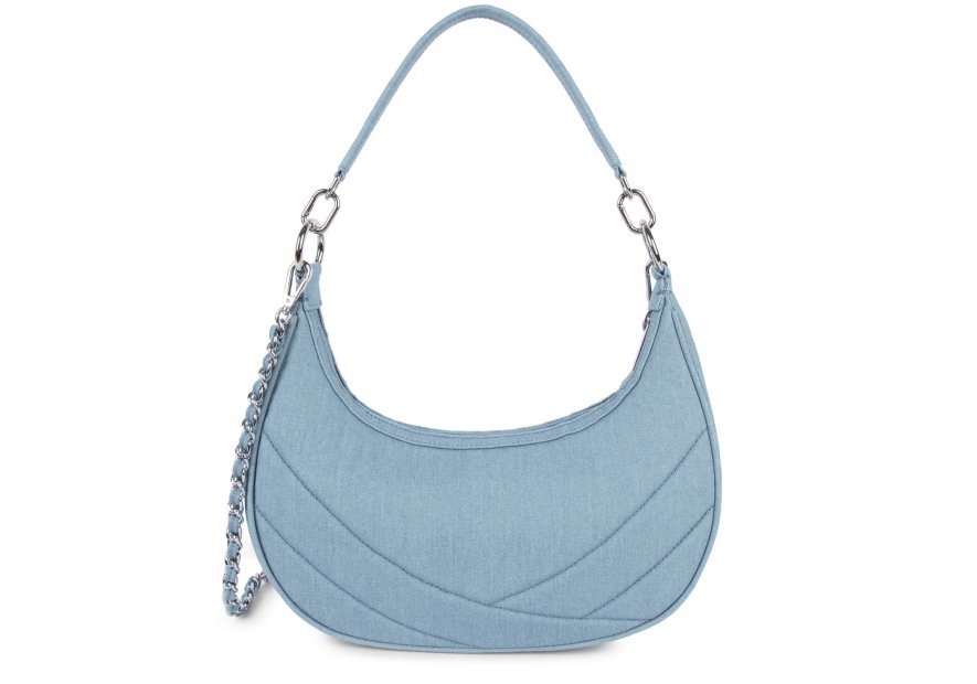 Lancaster 518-94 lancaster-jeans matelassé- demi lune porté travers Sacs à mains