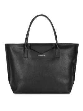 Lancaster 517-18 - TEP ET CUIR - NOIR lancaster-maya-porte main s Sac business