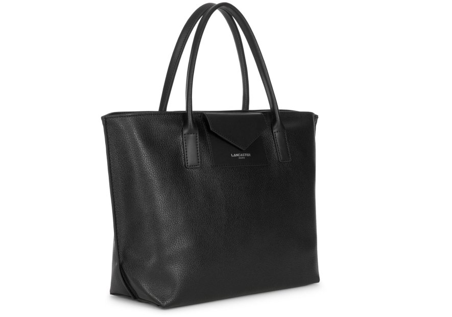 Lancaster 517-18 - TEP ET CUIR - NOIR lancaster-maya-porte main s Sac business