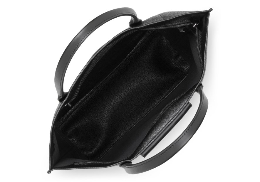 Lancaster 517-18 - TEP ET CUIR - NOIR lancaster-maya-porte main s Sac business