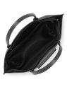 Lancaster 517-18 - TEP ET CUIR - NOIR sac porté main s maya sacs-a-mains
