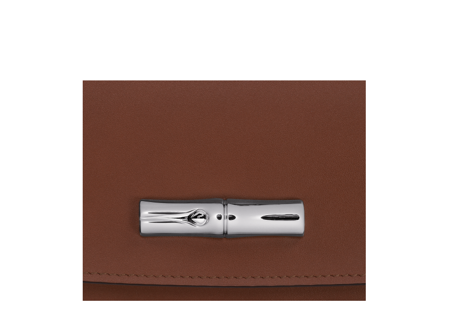 Longchamp 3146/HCN - CUIR DE VEAU - ÉBÈNE  longchamp-roseau-portefeuille à rabat Porte-monnaie