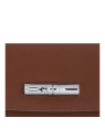Longchamp 3146/HCN - CUIR DE VEAU - ÉBÈNE longchamp-roseau-portefeuille à rabat complet