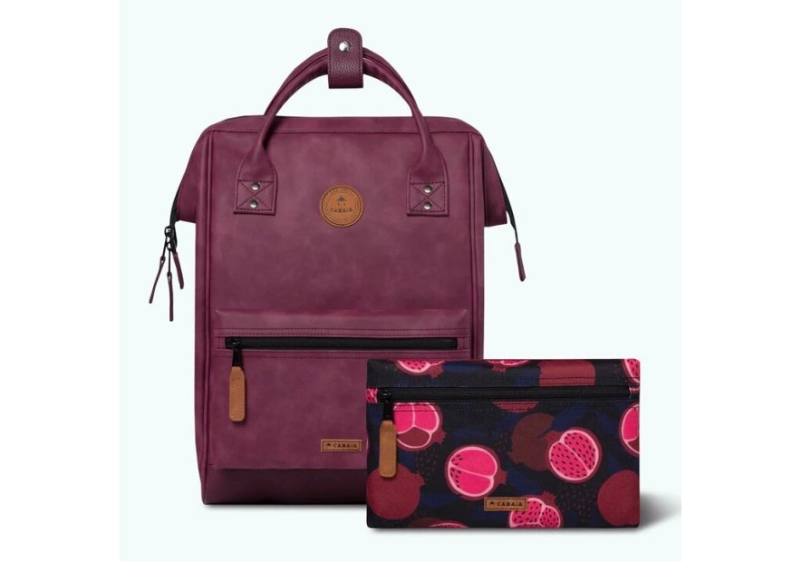Cabaïa BAGS MEDIUM - POLYURÉTHANE - DEL sac à dos adventurer médium cabaïa Maroquinerie