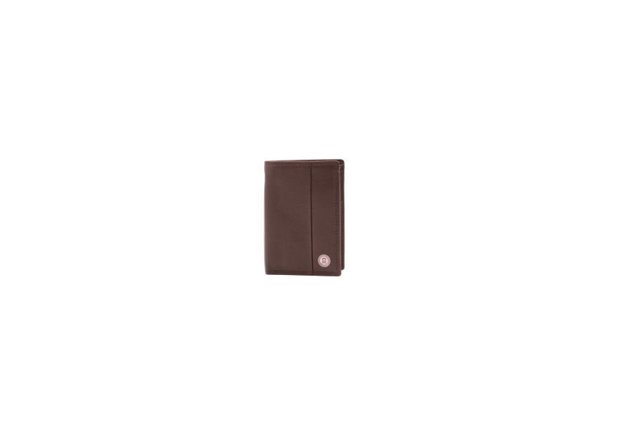 Serge Blanco VAN21052 - CUIR DE BOVIN - CHOCO blanco anchorage pfpc Portefeuilles