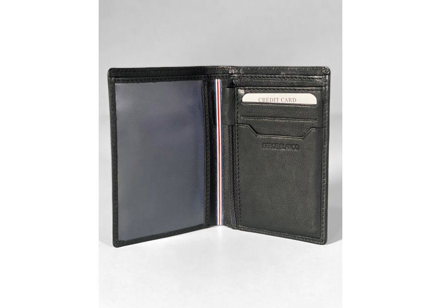 Serge Blanco ANC21019 - CUIR DE BOVIN - NOIR  blanco-anchorage-portefeuille Portefeuilles