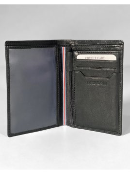 Serge Blanco ANC21019 - CUIR DE BOVIN - NOIR  blanco-anchorage-portefeuille Portefeuilles