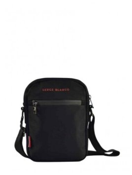 Serge Blanco BSK13011 - POLYESTER - NOIR - 99 blanco-mini baggy double-s Sacs bandoulière/Sacoches