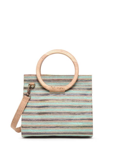 Woomen WERA01 - RAPHIA - YELLOW sac porté main wooment eclipte sacs-a-mains