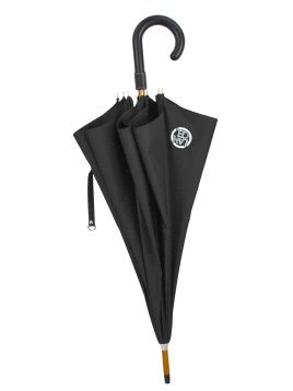 Maison Pierre Vaux L403 - POLYAMIDE - NOIR lancel-classic-parapluie long canne Petite maroquinerie