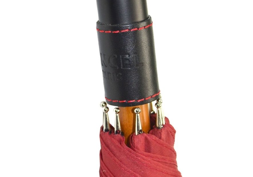 Maison Pierre Vaux L403 - POLYAMIDE - ROUGE lancel-classic-parapluie long canne Petite maroquinerie