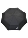 Maison Pierre Vaux L205 - POLYAMIDE - NOIR lancel-broderie-parapluie canne 8 brins pliant-mixte