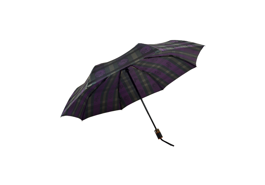 Neyrat Autun 3L - POLYESTER - VIOLET neyrat autun-jacquard-parapluie pliant auto Petite maroquinerie