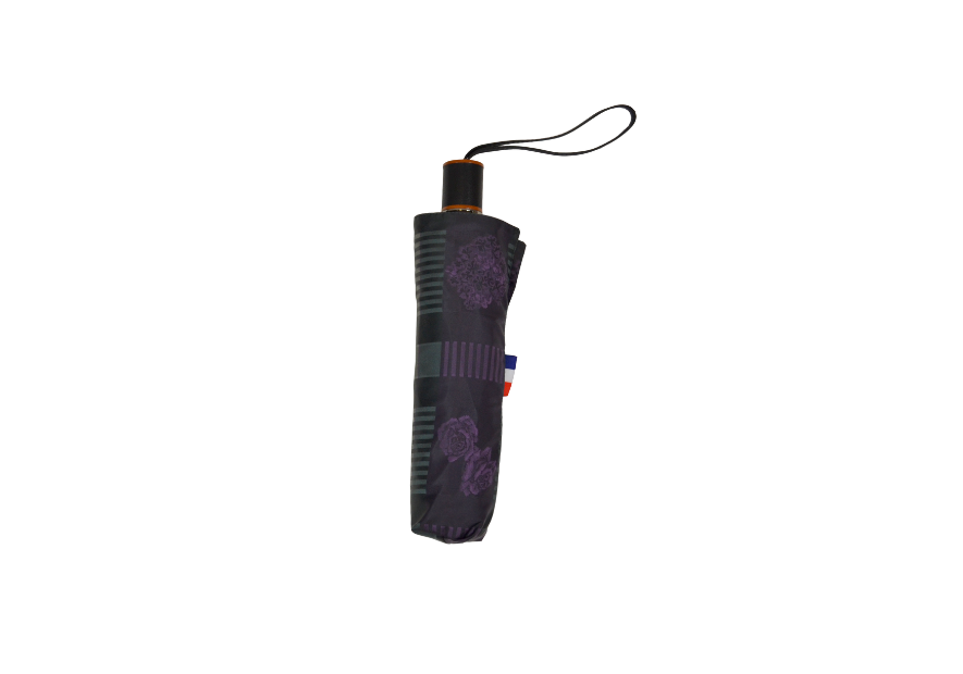 Neyrat Autun 3L - POLYESTER - VIOLET neyrat autun-jacquard-parapluie pliant auto Petite maroquinerie