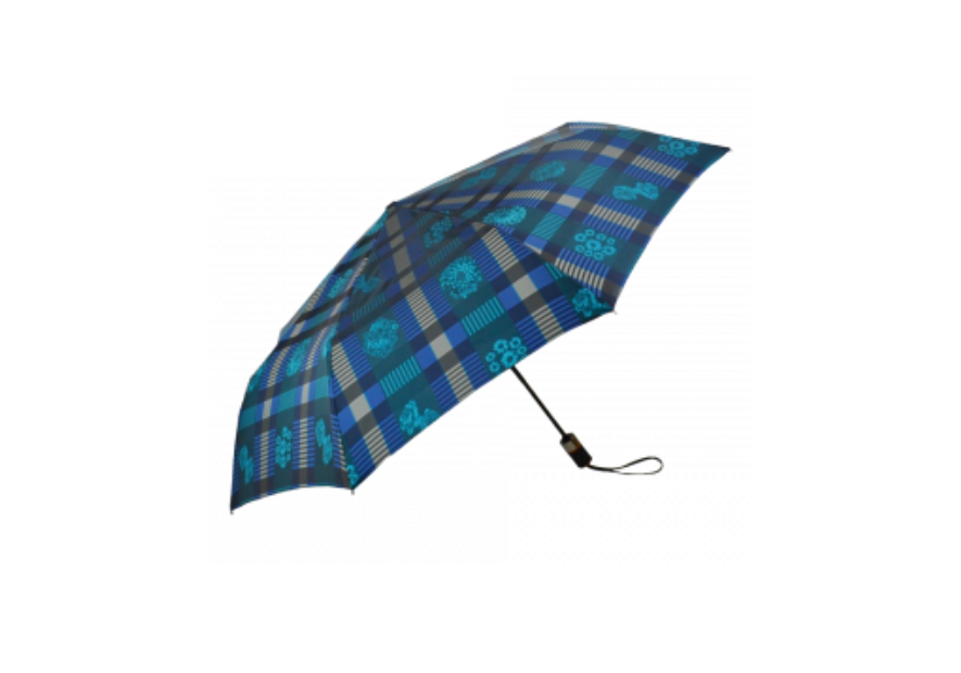 Neyrat Autun 3L - POLYESTER - BLEU neyrat autun-jacquard-parapluie pliant auto Petite maroquinerie