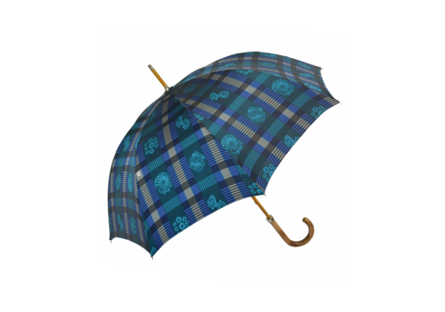 Neyrat Autun 1L - POLYESTER - BLEU neyrat autun-jacquard-parapluie canne Petite maroquinerie