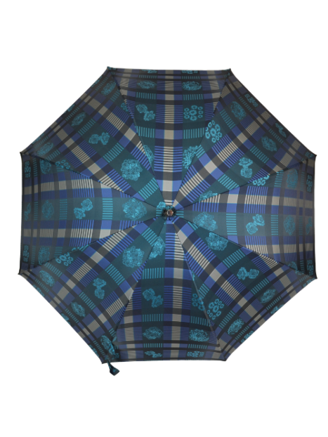 Neyrat Autun 1L - POLYESTER - BLEU - LC neyrat autun-jacquard-parapluie canne Parapluies