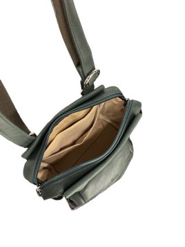 Les Ateliers Foures B709 - CUIR DE VACHETTE - FORÊT fourès baroudeuse trotteur s Sac business