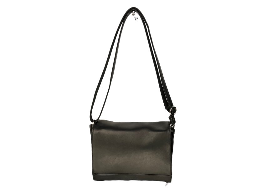 Les Ateliers Foures E551 - CUIR DE VACHETTE - NOIR les ateliers fourès-écrin-sac rabat m Sac business