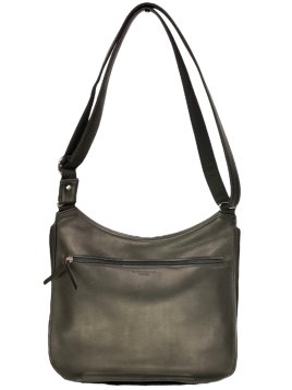 Les Ateliers Foures B359 - CUIR DE VACHETTE - NOIR les ateliers fourès - la baroudeuse-maxi gibecière Sac business