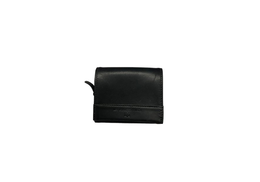 Les Ateliers Foures B22. - CUIR DE VACHETTE - NOIR b22. Porte-monnaie