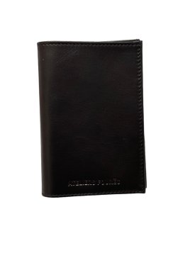 Les Ateliers Foures B41. - CUIR DE VACHETTE - NOIR fourès-barodeuse-étui passeport Etui-passeport