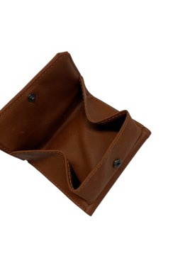 Les Ateliers Foures 9148 - CUIR DE VACHETTE - FAUVE Porte-monnaie/ Porte-billets pmpb