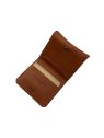 Les Ateliers Foures 9148 - CUIR DE VACHETTE - FAUVE Porte-monnaie/ Porte-billets pmpb