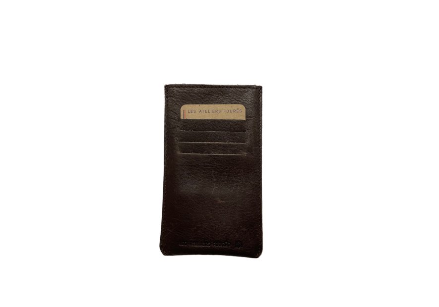 Les Ateliers Foures T70 - CUIR DE VACHETTE - MUSTANG t70 Petite maroquinerie