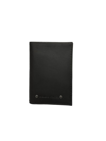 Les Ateliers Foures 970 - CUIR DE VACHETTE - NOIR les ateliers foures-baroudeur-porte papiers Porte-cartes