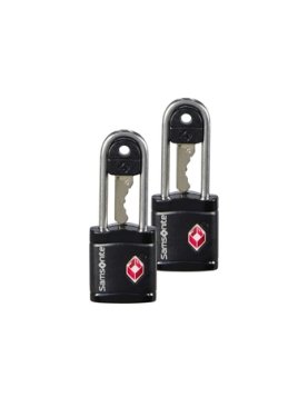 Samsonite 121294/C01039 - METAL - NOIR - 1 samsonite - travel accessoires - cadenas clefs tsa Accessoires de voyage