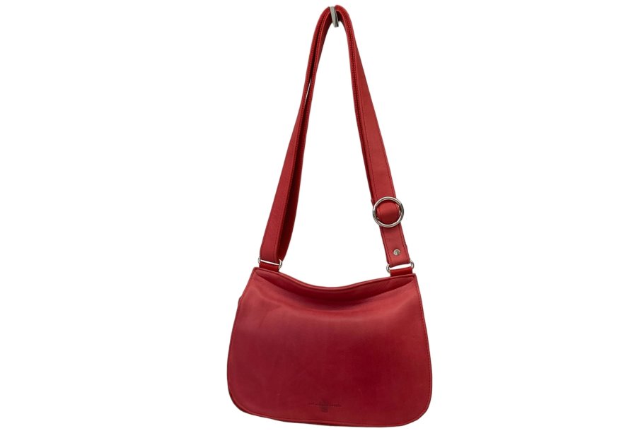 Les Ateliers Foures B339 sac à rabat forme selle avec bandoulière réglable Sacs à mains