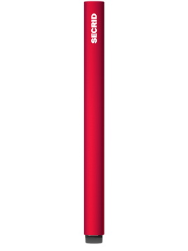 Secrid C - ALUMINIUM - ROUGE porte carte secrid cardprotector