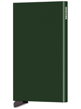 Secrid C - ALUMINIUM - GREEN porte carte secrid cardprotector