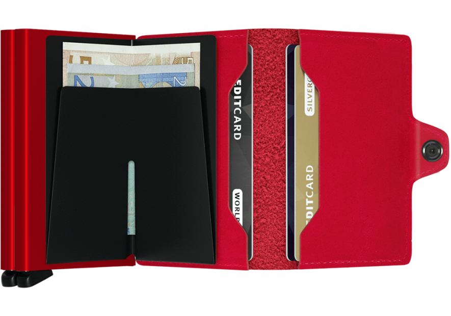 Secrid TO porte cartes twinwallet aluminium et cuir porte cartes