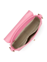 Lancaster 547-40 - CUIR DE VACHETTE - ROSE lancaster foulonné milano sac rabat carré s sacs-a-mains