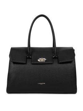 Lancaster 547-57 - CUIR DE VACHETTE - NOIR lancaster foulonné milano cabas a4 Sac business