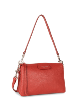 Lancaster 529-73 - CUIR DE VACHETTE - ROUG dune trotteur multipoches Sac porté travers