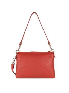 Lancaster 529-73 - CUIR DE VACHETTE - ROUG dune trotteur multipoches Sac porté travers